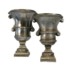 Pokal Vase silber 1